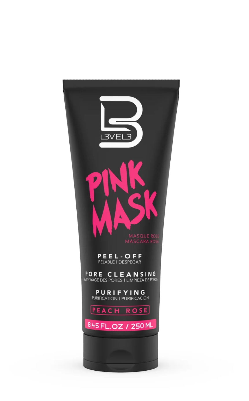 L3vel3 Pink Facial Mask
