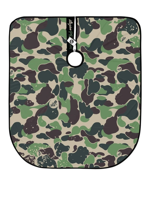 Dark Olive Green Camo PRO Cape