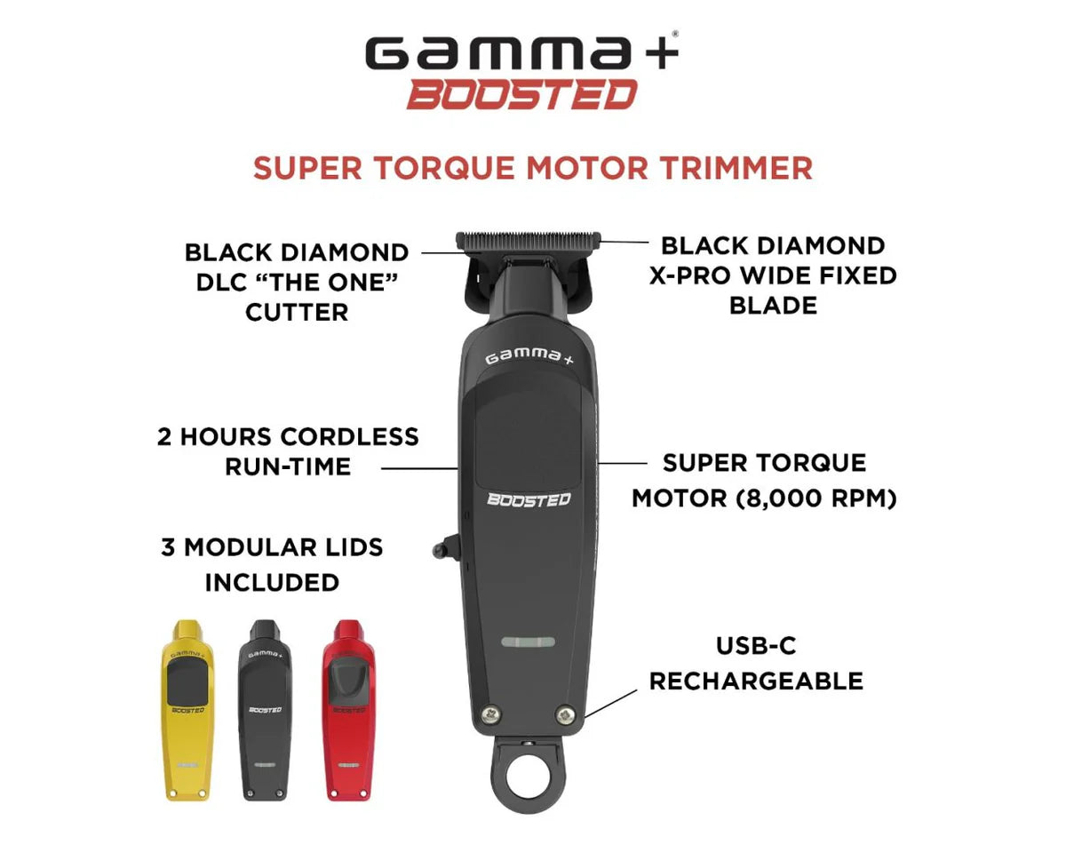 Gamma+ Boosted Cordless Trimmer w/ Super Torque Motor