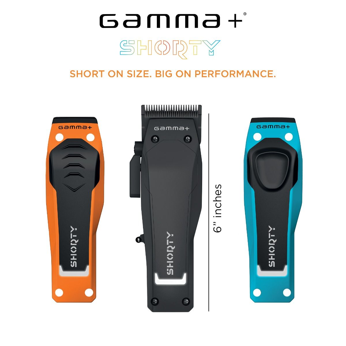 Gamma+ Shorty Professional Cordless Hair Clipper