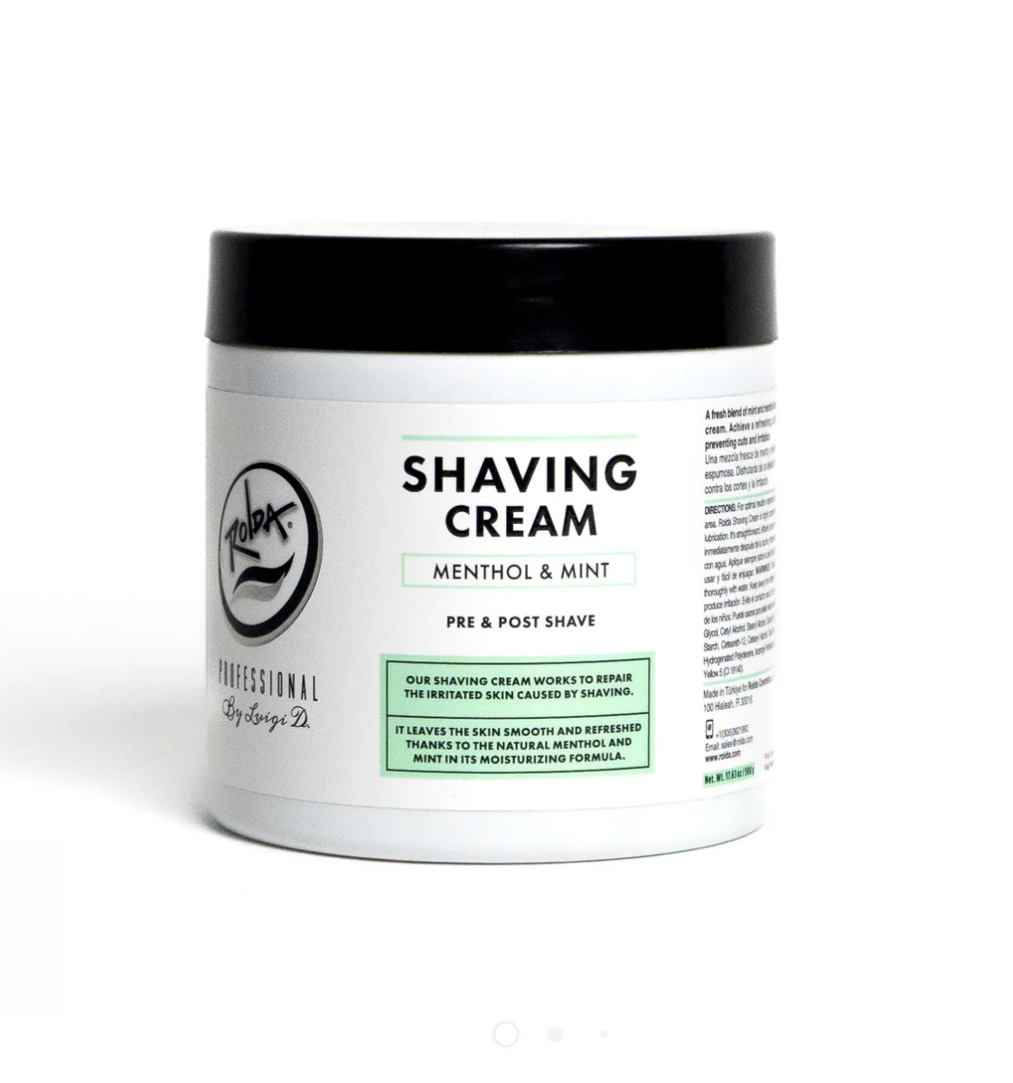 Rolda shaving cream Menthol mint