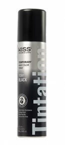 Red by kiss Tintation hair color spray (darkest brown) 2.82 oz