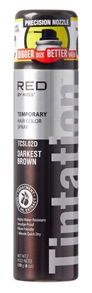 Red by kiss Tintation spray (darkest brown) 6oz