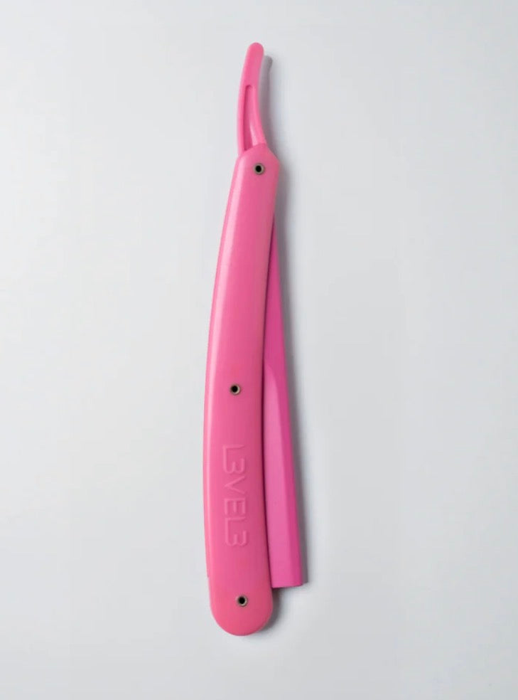 L3vel3 Straight Razor Holder (Pink)