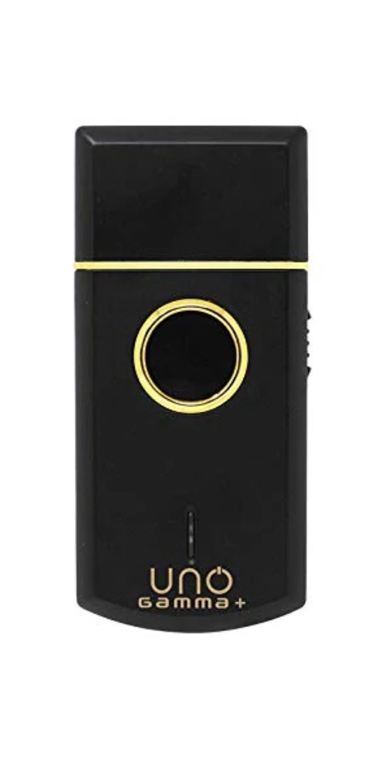 Uno gamma single foil shaver (black)