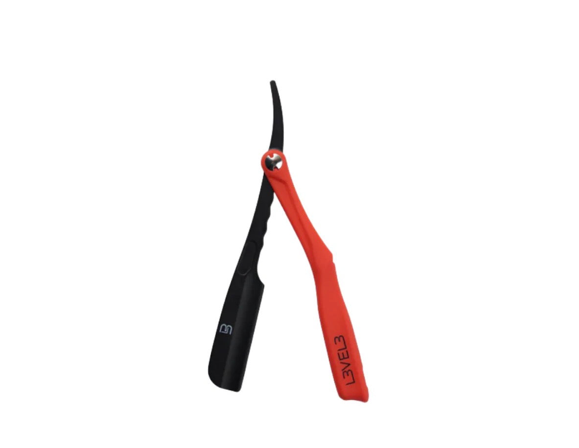L3vel3 Milly Blade Razor Holder (Black/Red)
