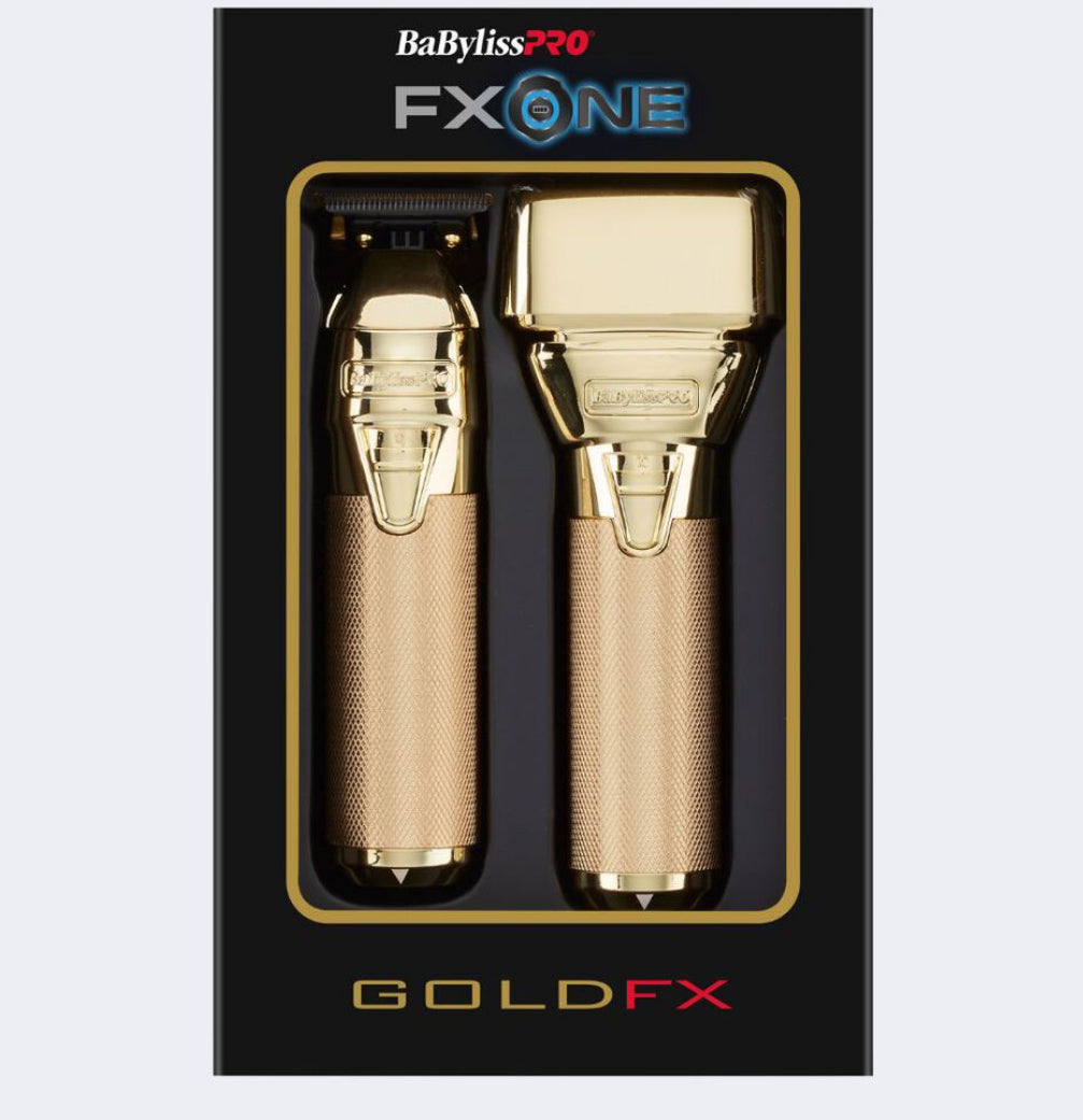 Babyliss FxOne Gold Fx Trimmer & Shaver set