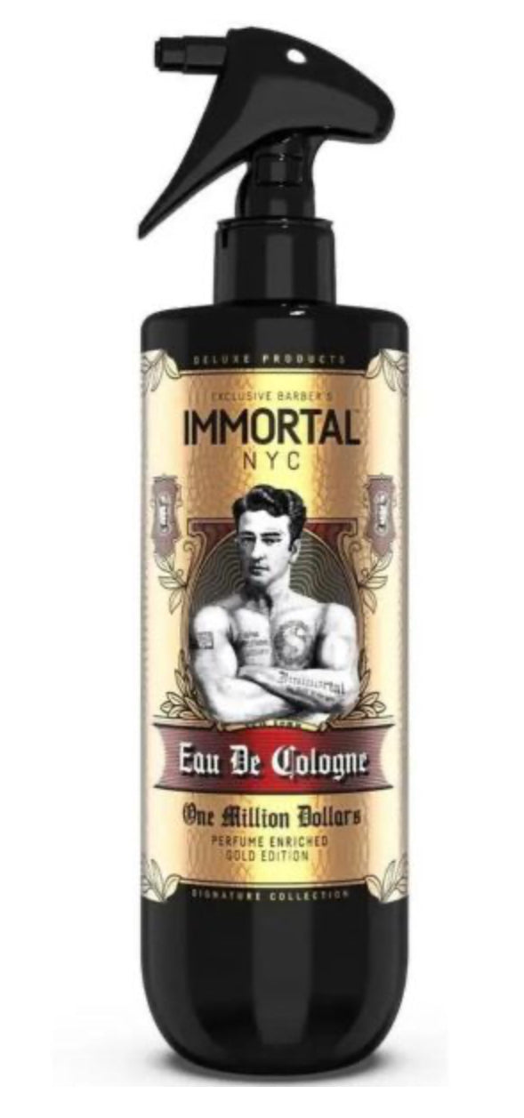 Immortal one in a million dollars aftershave