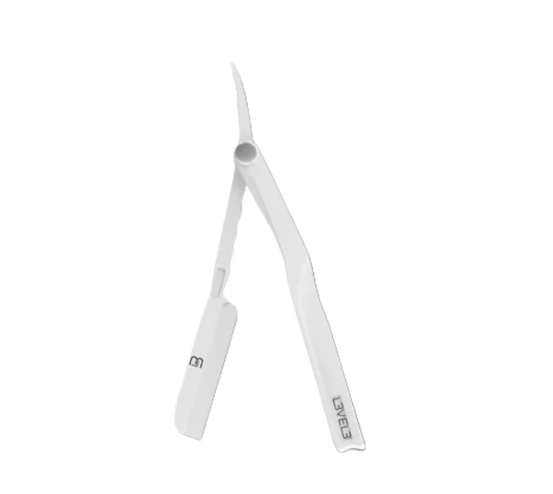 L3vel3 Milly Blade Razor Holder (white)