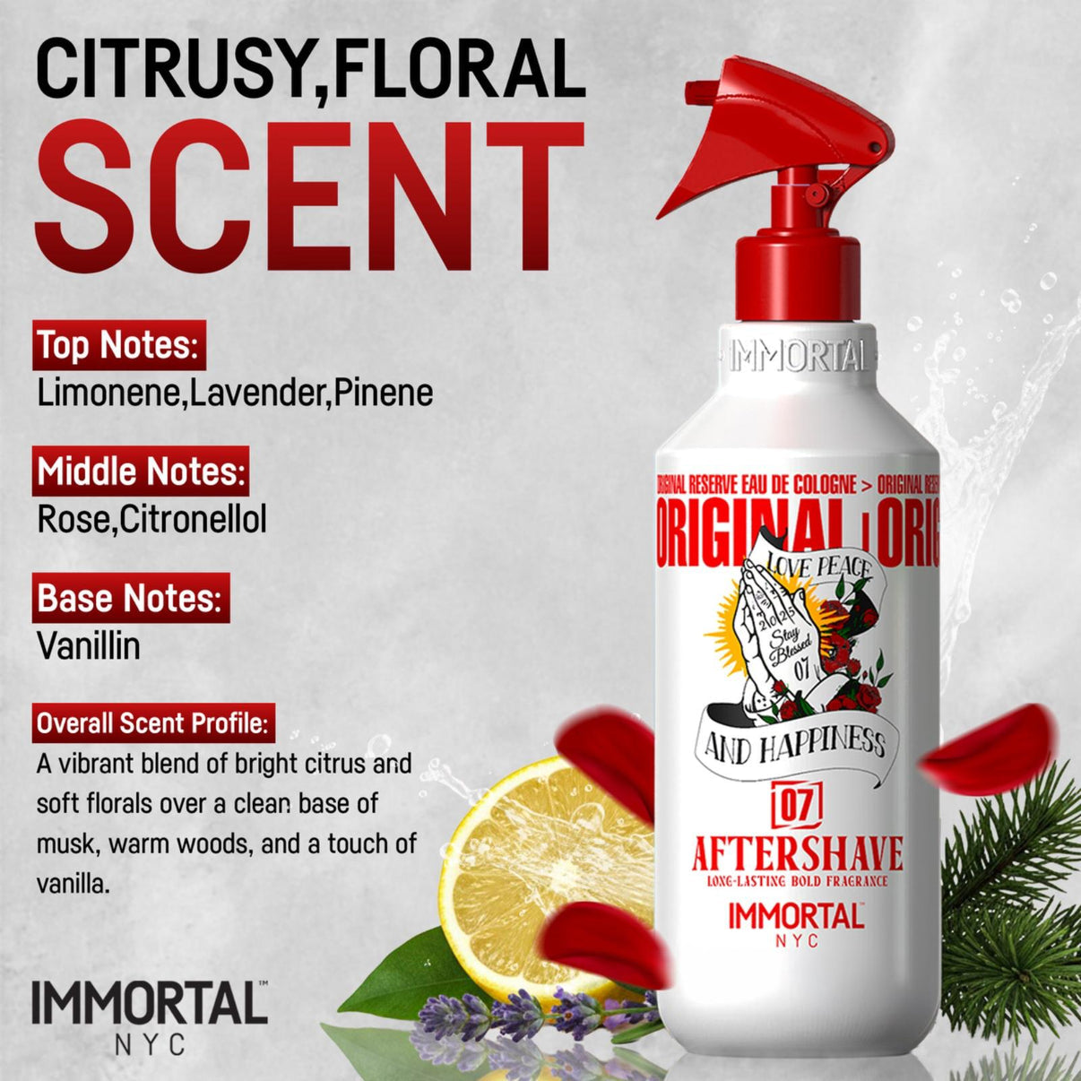 Immortal Aftershave Stay blessed No.07