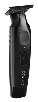 Cocco Veloce Pro Cordless Trimmer w/ Digital Gap Ambassador DLC Blade + Black Charging Stand